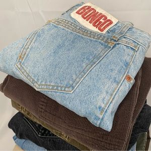 Vintage BONGO light wash denim